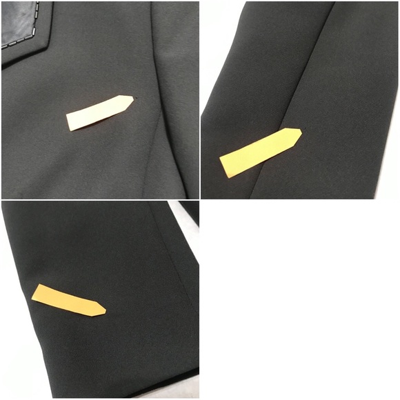 Kasper ASL Petite Gray Single Breasted Lined Blazer Jacket Business Wear Sz 8P - Picture 12 of 13